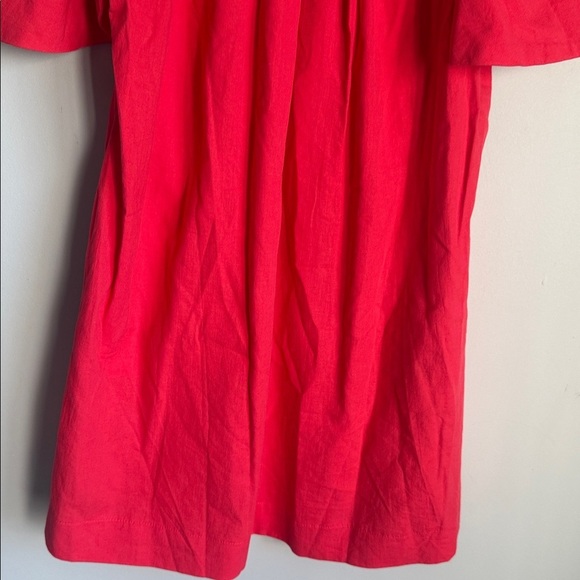 Tuckernuck POMANDER PLACE Red Finley Flutter Sleeve Dress Medium - Picture 9 of 14